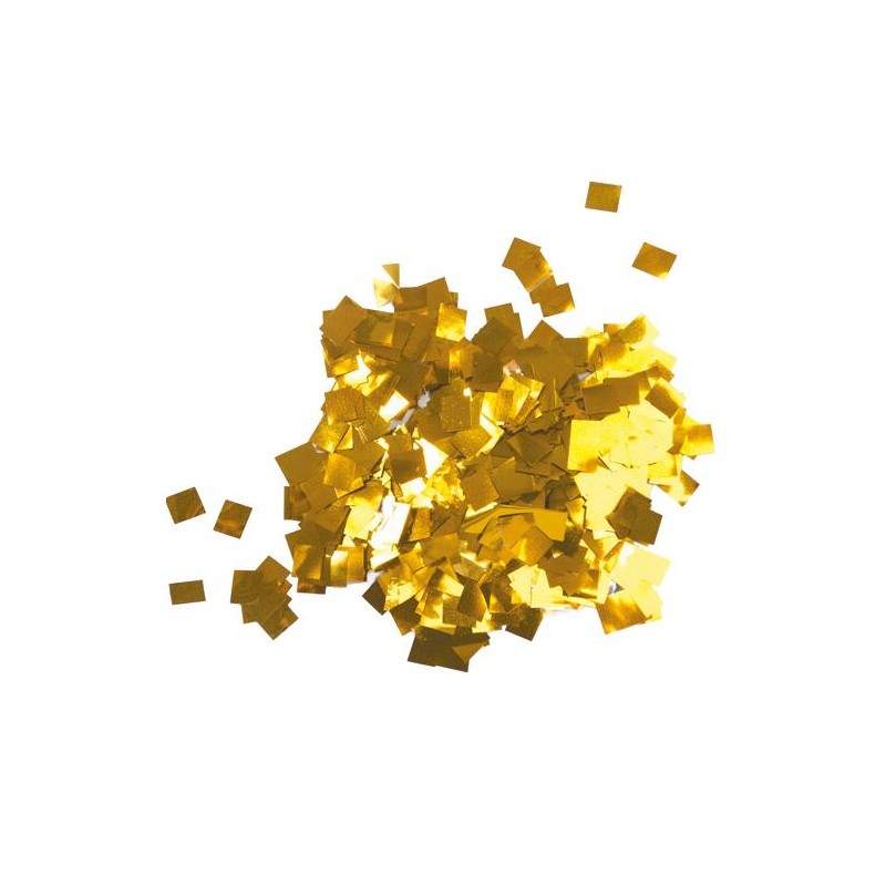 TCM FX Metallic Confetti Raindrops 6x6mm, gold, 1kg